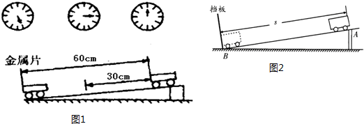 如图1是测量平均速度的实验装置